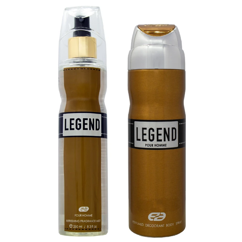 بادی اسپلش مردانه عماد آرا Legend حجم 250 میلی لیتر به همراه اسپری بدن مردانه حجم 200 میلی لیتر
