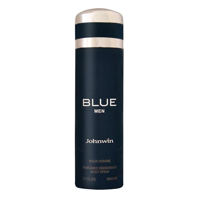 اسپری بدن مردانه جانوین BLUE MEN حجم 200 میلی لیتر