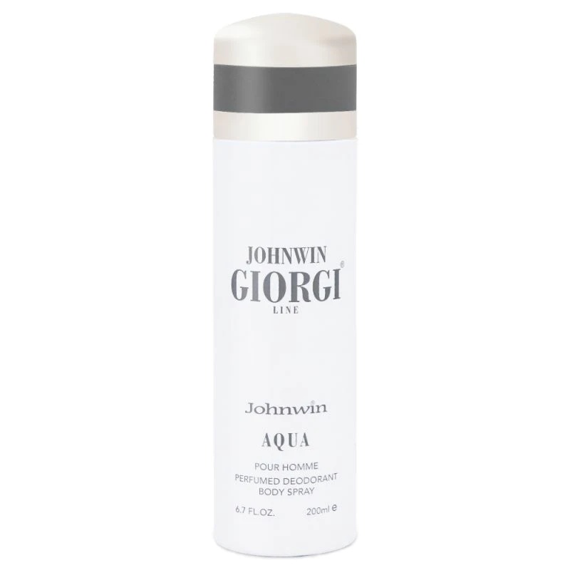 اسپری بدن مردانه جانوین GIORGI LINE AQUA حجم 200 میلی لیتر
