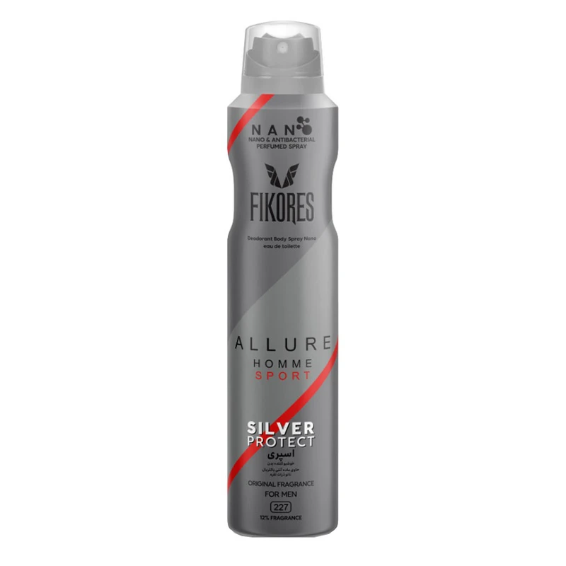 اسپری بدن مردانه فیکورس Allure حجم 200 میلی لیتر