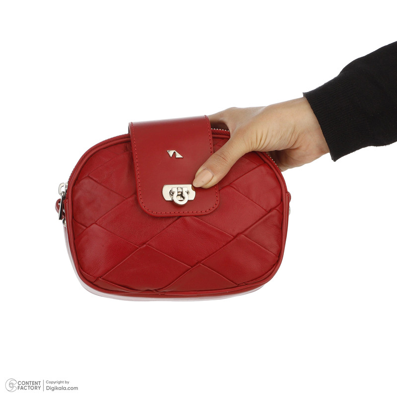 کیف رودوشی زنانه چرم مشهد مدل S0844-083