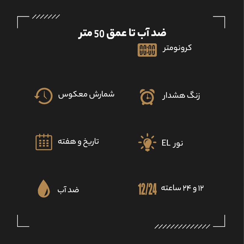 ساعت مچی دیجیتال اسکمی مدل 1988GN