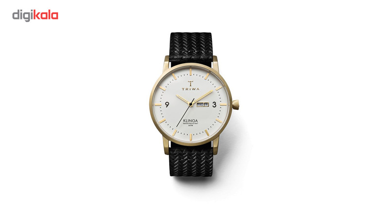 ساعت مچی عقربه ای تریوا مدل Ivory Klinga Black Gize Classic