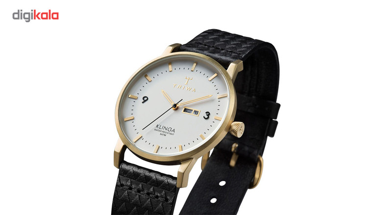 ساعت مچی عقربه ای تریوا مدل Ivory Klinga Black Gize Classic