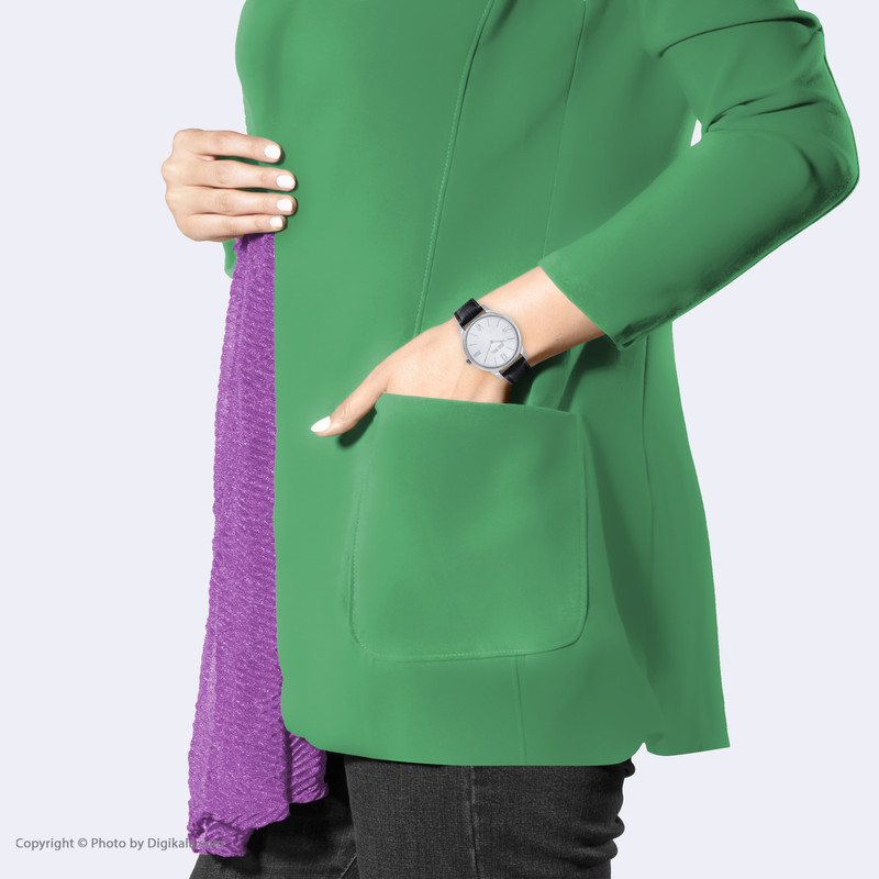 ساعت مچی عقربه ای زنانه فولی فولیه مدل WF15T033SPW-BK (بدون جعبه اورجینال)