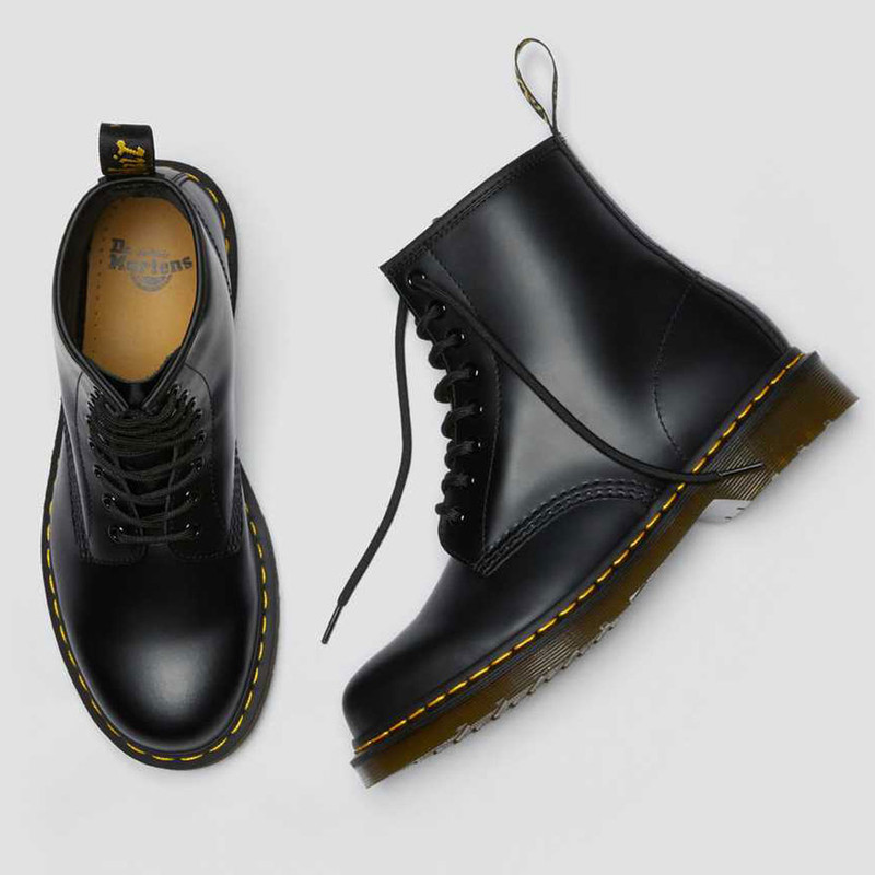 نیم بوت مردانه دکتر مارتنز مدل 1460 Smooth Leather Lace up