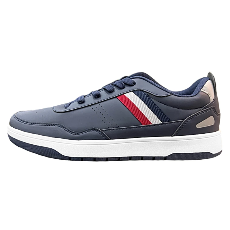 کفش روزمره مردانه مکس مدل Tape Detail Lace-Up Sneakers