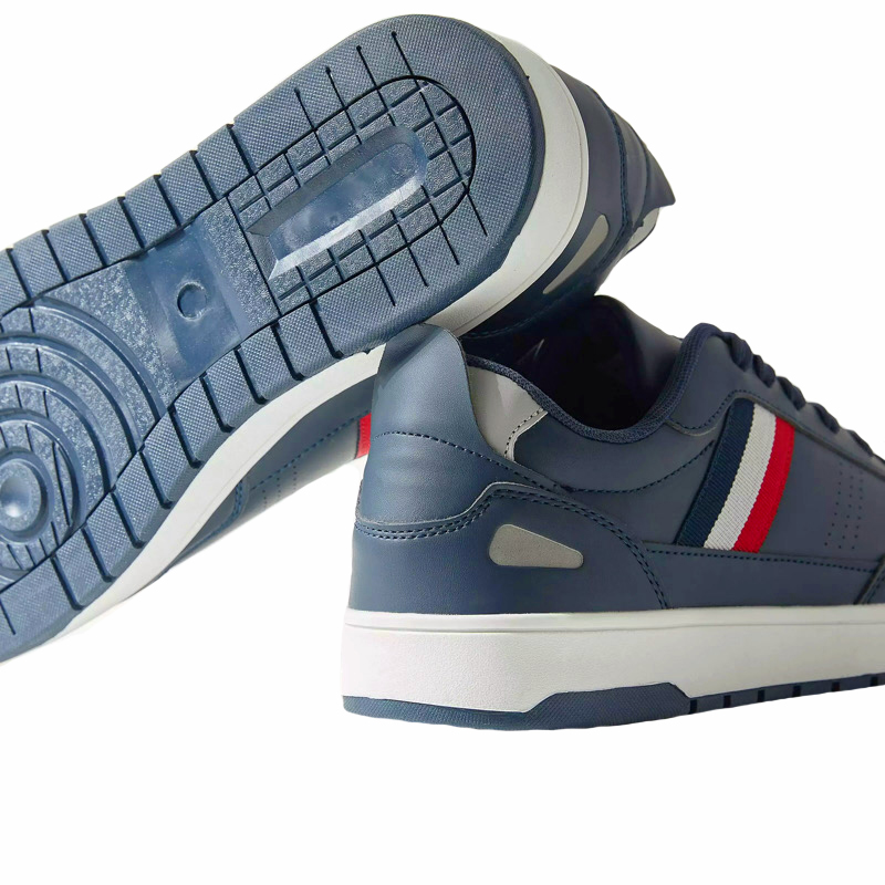کفش روزمره مردانه مکس مدل Tape Detail Lace-Up Sneakers