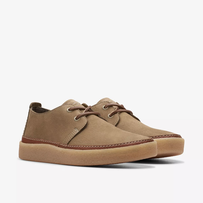 کفش روزمره مردانه کلارک مدل Clarkwood Low Oakwood Nubuck
