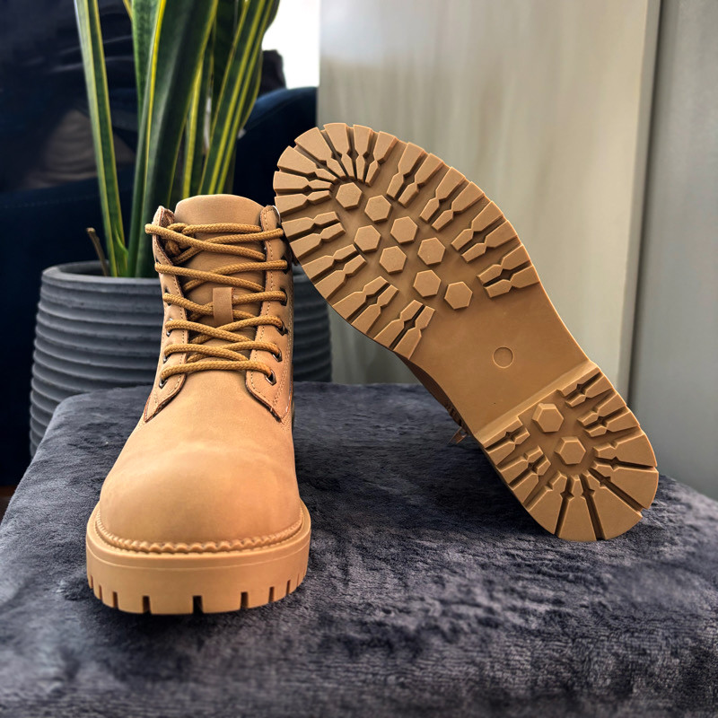 نیم بوت زنانه مکس مدل Plain Ankle With Lace - Zip Closure