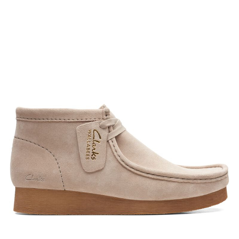 نیم بوت زنانه کلارک مدل Sand Suede