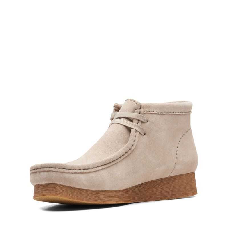 نیم بوت زنانه کلارک مدل Sand Suede