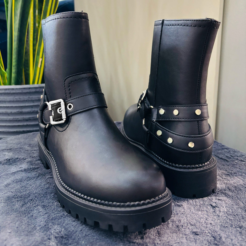 نیم بوت زنانه مکس مدل Stud Detail Ankle