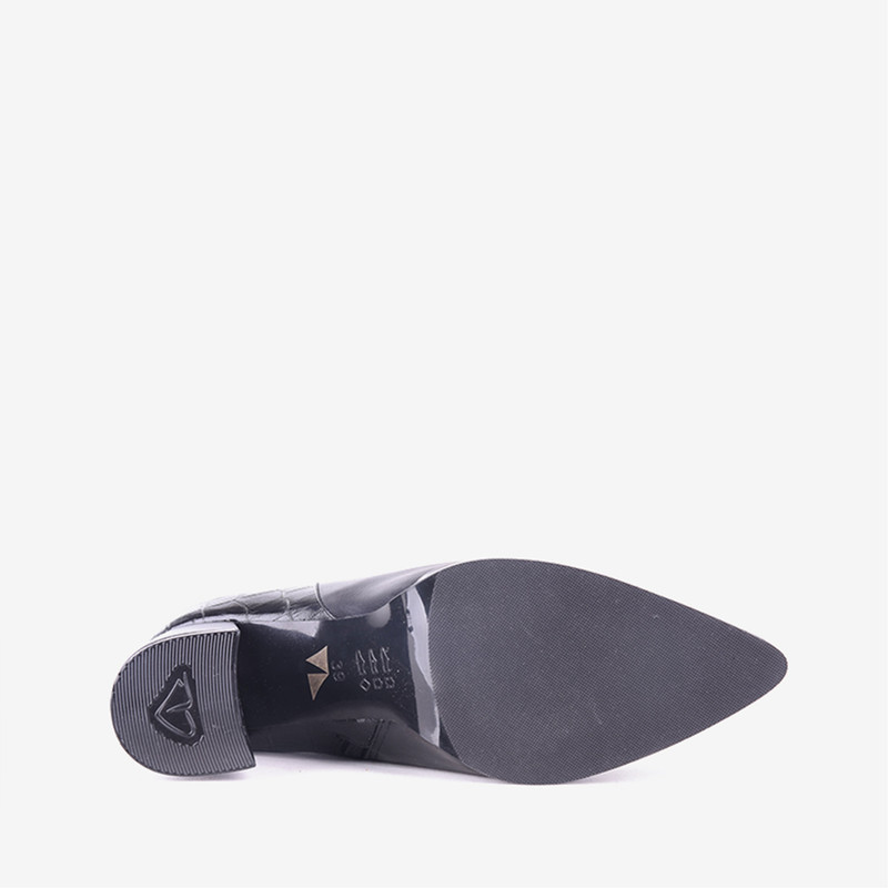 نیم بوت زنانه چرم مشهد مدل J2570-001