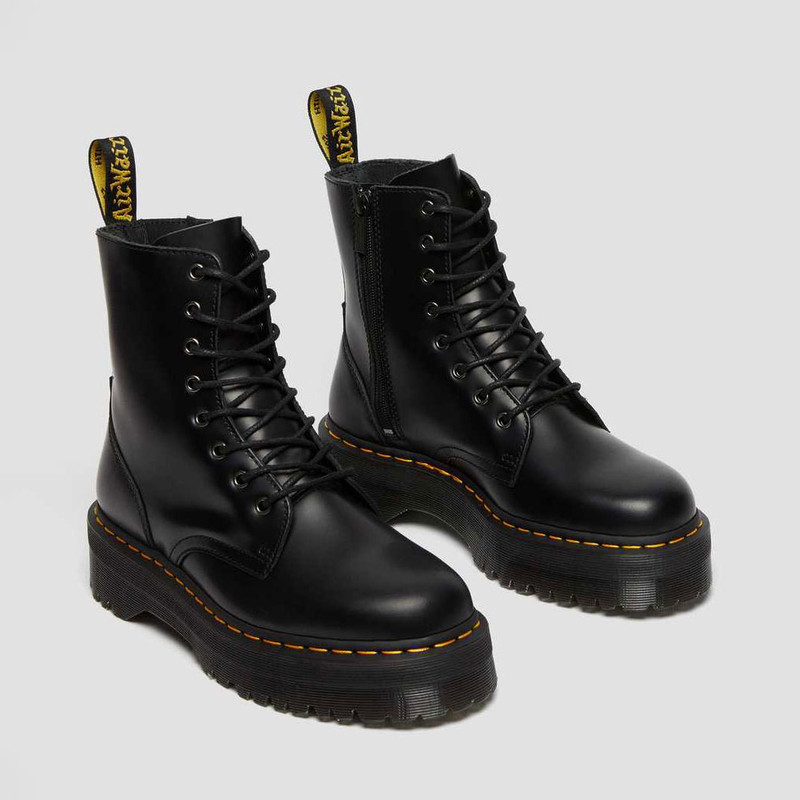 نیم بوت زنانه دکتر مارتنز مدل Jadon Smooth Leather Platforms