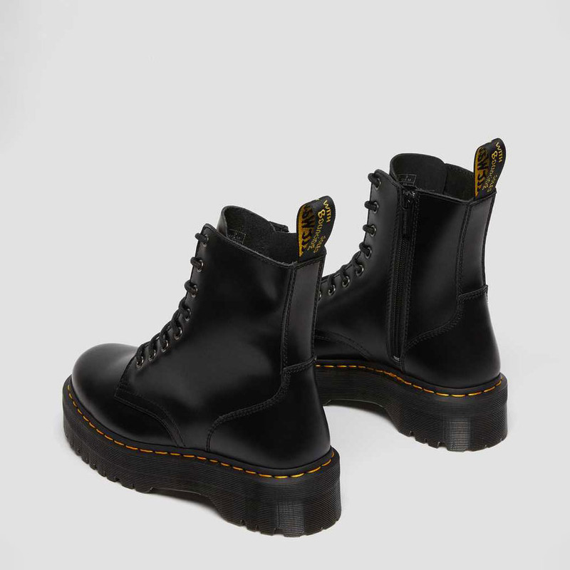 نیم بوت زنانه دکتر مارتنز مدل Jadon Smooth Leather Platforms