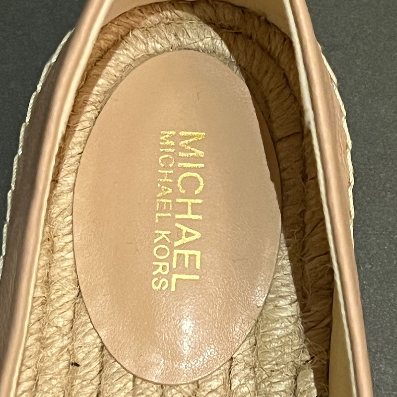 کفش زنانه مایکل کورس مدل Kendrick Leather Slip-On Espadrille