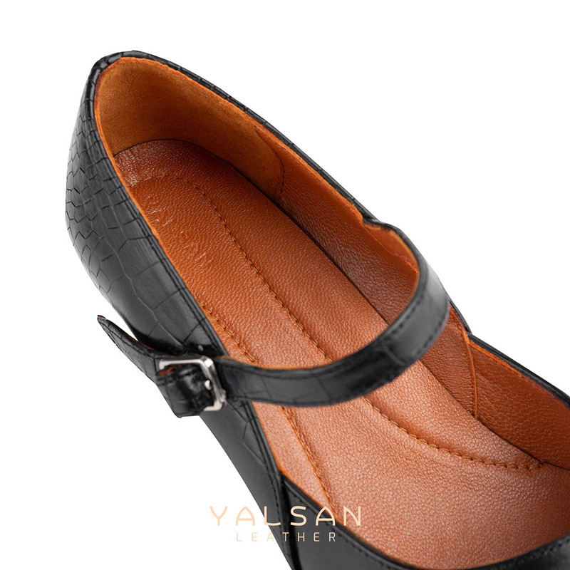 ست کیف و کفش زنانه چرم یلسان مدل آیریا کد OLOVIYA-PRM-930