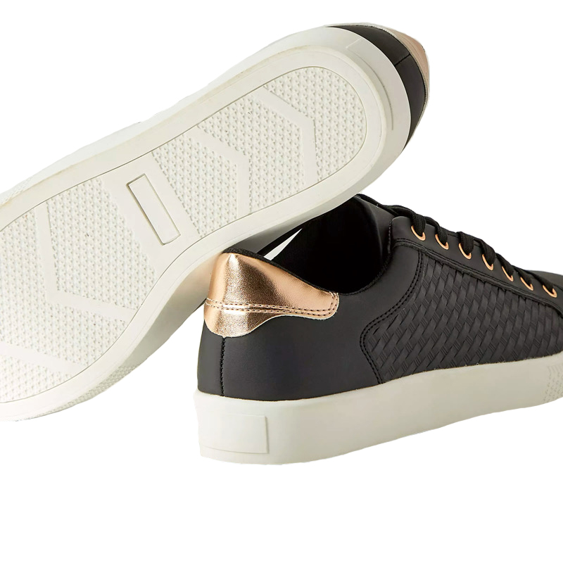 کفش روزمره زنانه مکس مدل Textured Lace-Up Sneakers