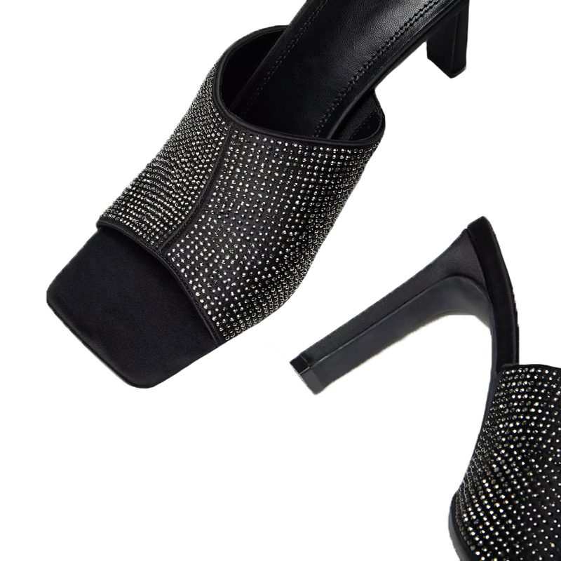 صندل زنانه مکس مدل Embellished Stiletto