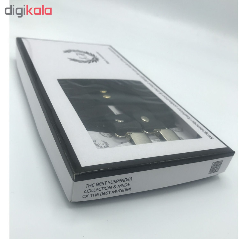 ست کراوات گل کت و ساسبند مردانه هکس ایران مدل SET-SBKG-W