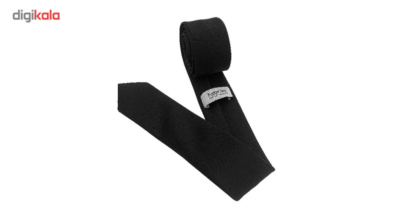 کراوات هکس ایران مدل OM-BLK بسته 6 عددی