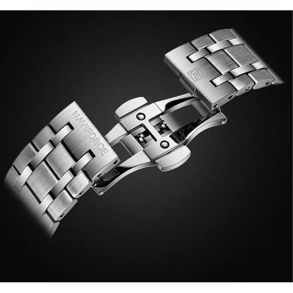 ساعت مچی عقربه‌ای مردانه نیوی فورس مدل NFS1002 SB