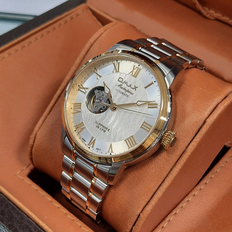 ساعت مچی عقربهای مردانه اوماکس مدل OAOR009T6TI