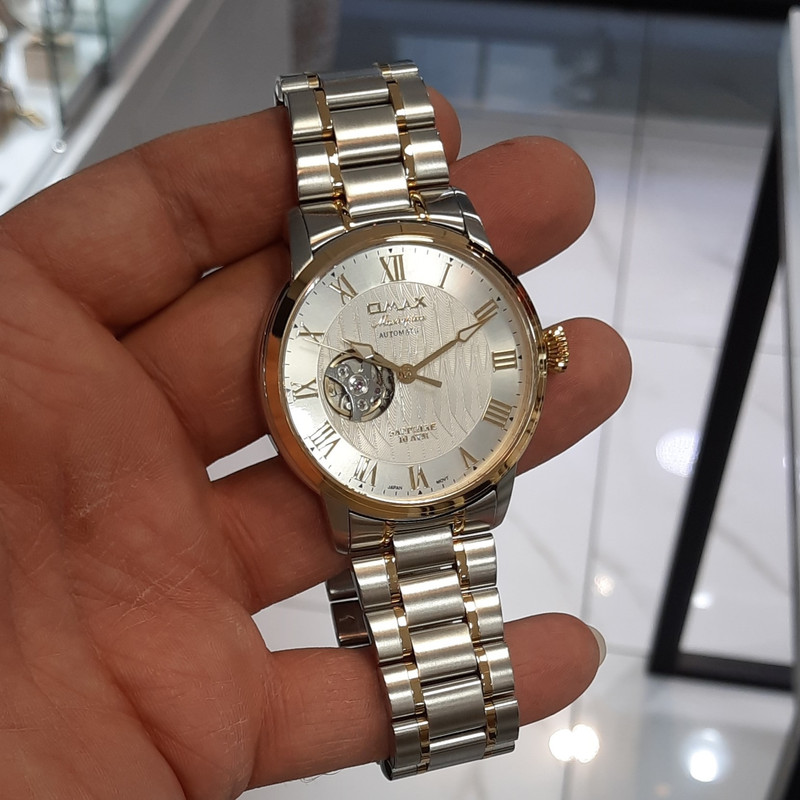 ساعت مچی عقربهای مردانه اوماکس مدل OAOR009T6TI