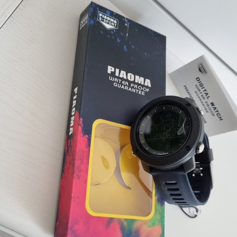 ساعت مچی دیجیتال مردانه پیائوما مدل sor66