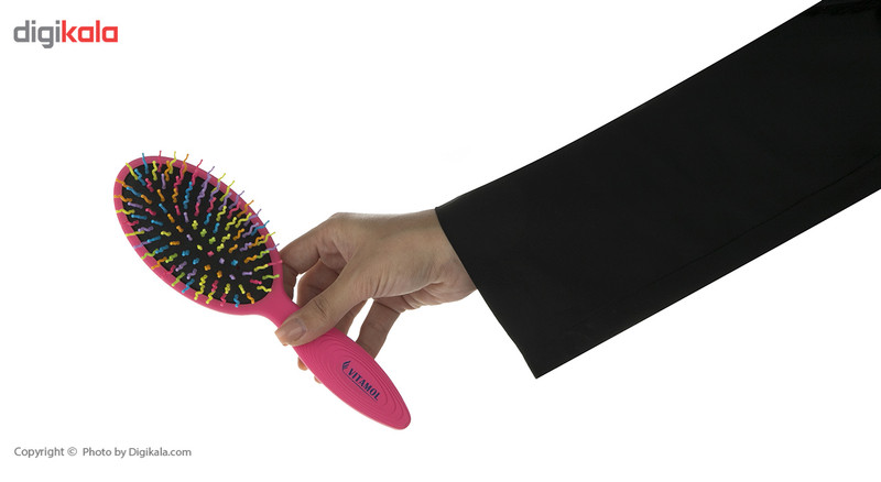 برس مو ویتامول سری Power Comb Crow 18500