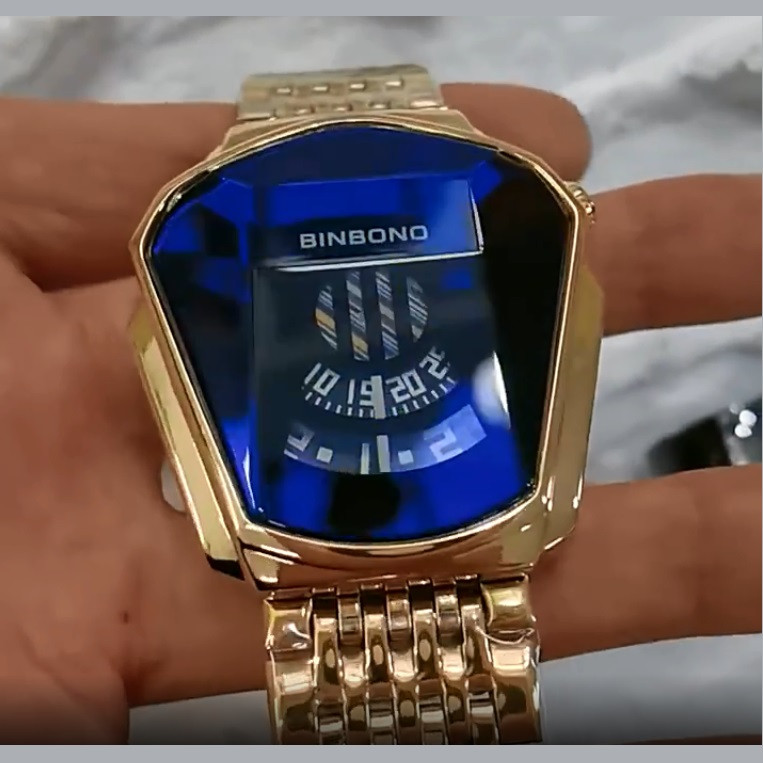 ساعت مچی دیجیتال بین بوند مدل 3D Glass Quartz