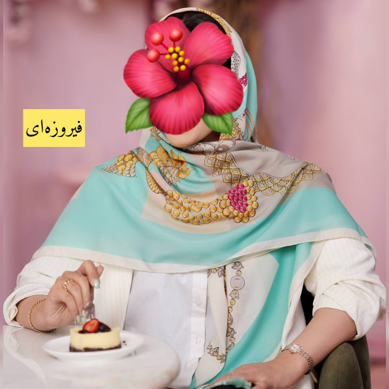 روسری زنانه مدل وال نخی وارداتی منگوله دار کد 0102
