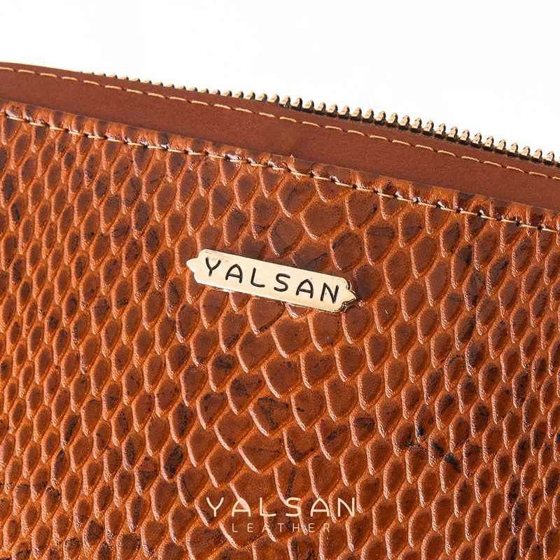 کیف پول چرم یلسان مدل غزال کد MRV-051-asl