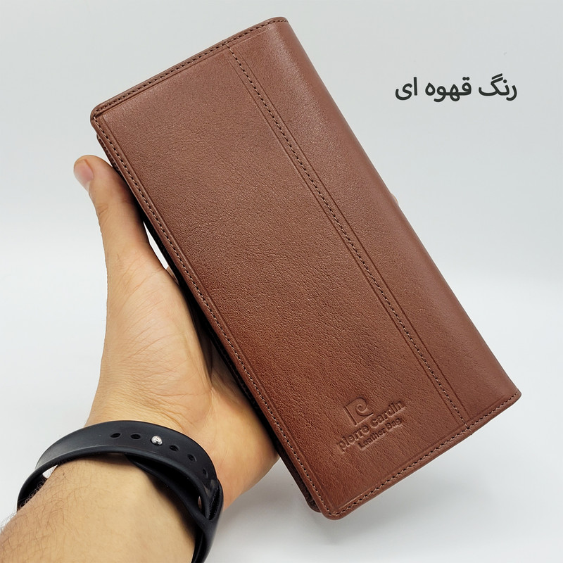 کیف پول پیر کاردین مدل چرم اصل