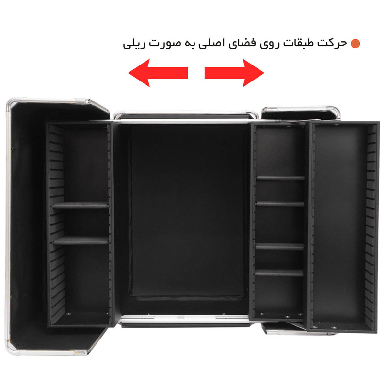 کیف لوازم آرایش و گریم زنانه ارکید مدل 2665-PK