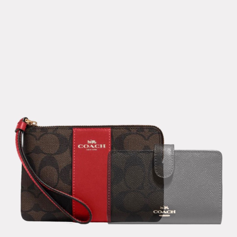 کیف پول کوچ مدل CORNER ZIP