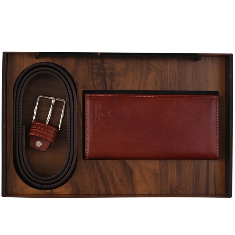 ست هدیه چرمسال مدل چرم طبیعی کد STCH-710