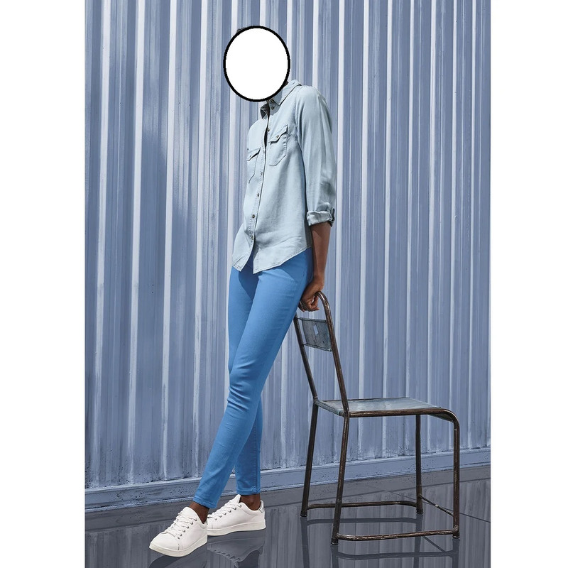 شومیز آستین بلند زنانه اسمارا مدل جین کد 13164803
