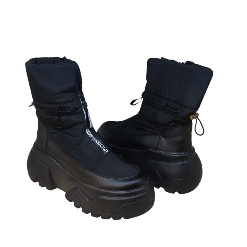 نیم بوت دخترانه مدل PN 341 رنگ مشکی
