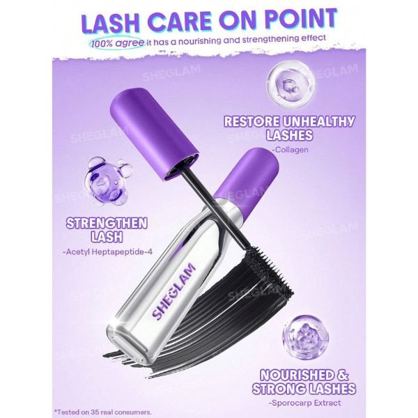 ریمل حجم‌دهنده شیگلم مدل Lashlighter Mega Boost