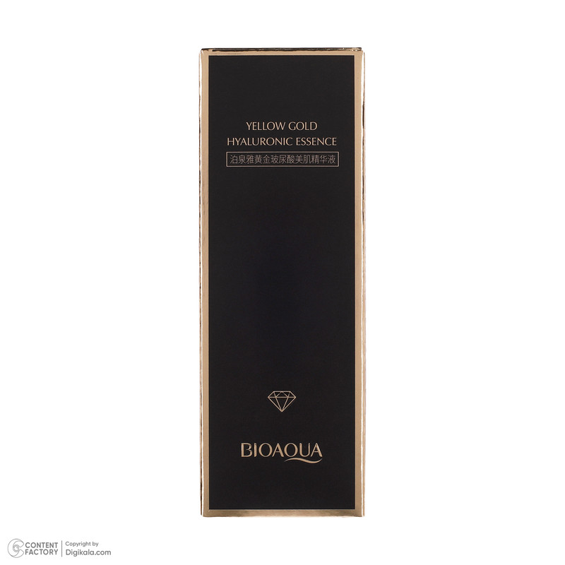 سرم پوست بایو آکوا مدل Yellow Gold مناسب انواع پوست حجم 100 میلی لیتر