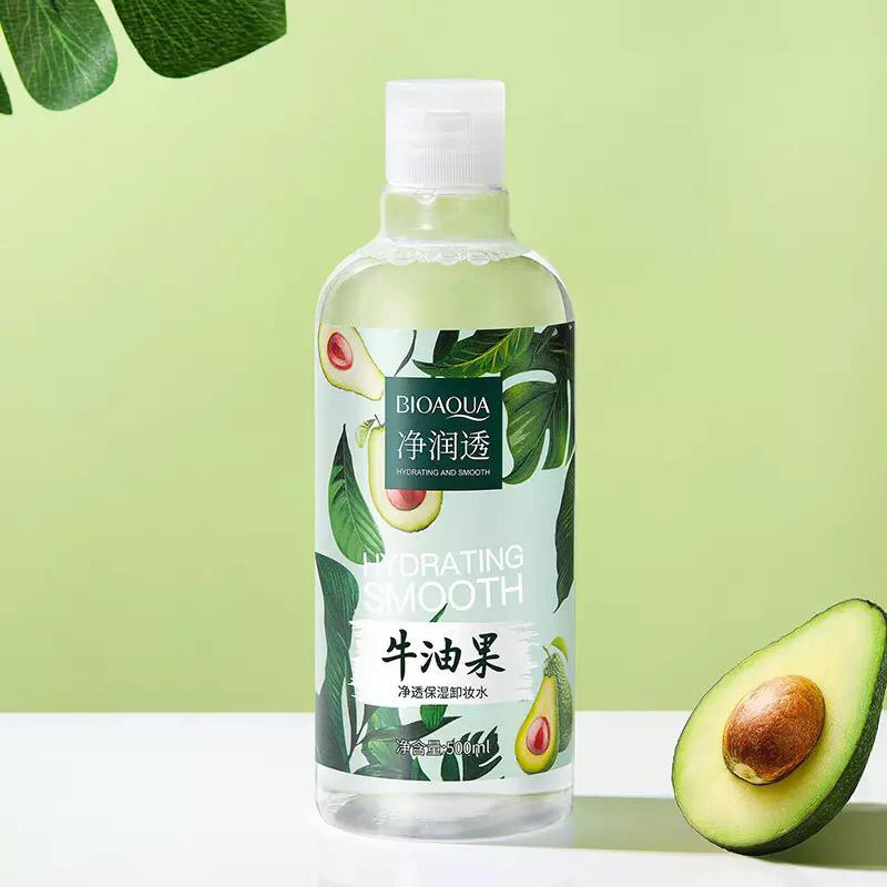 آب پاک کننده صورت بایوآکوا مدل Hydrating Smooth 5571 حجم 500 میلی لیتر