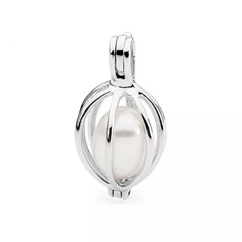 گردنبند زنانه مدل LovePearl همراه با صدف مروارید دار