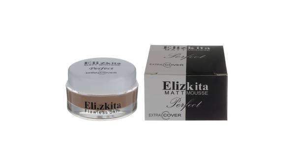 کرم پودر فشرده گریم الیزکیتا سری Matt Mousse شماره 201