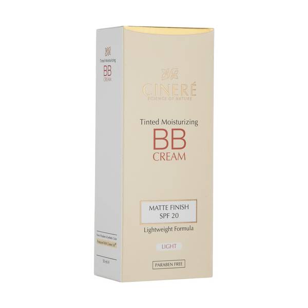کرم پودر مرطوب کننده (BB Cream SPF40) سينره Light حجم 75 میلی لیتر