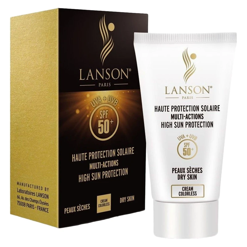 کرم ضدآفتاب بیرنگ لانسون SPF50 مولتی اکشن